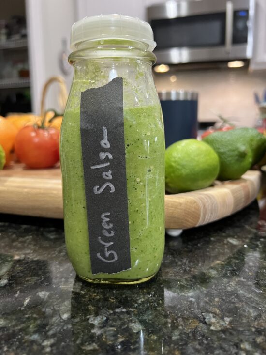 Salsa Verde / Green Salsa Recipe